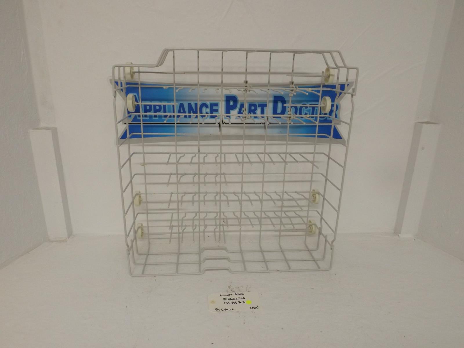 Frigidaire Dishwasher 808602302 154866702 Lower Rack Used Frigidaire Dishwasher 808602302 154866702 Lower Rack Used